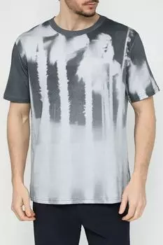 Футболка хлопковая с принтом Desigual