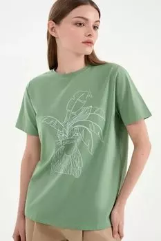 Футболка хлопковая с принтом DREAMS by Alena Akhmadullina