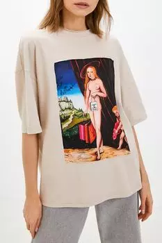 Футболка хлопковая с принтом Dress up Venus ARTOGRAPH