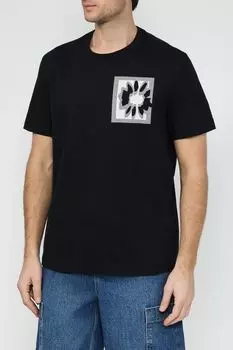 Футболка хлопковая с принтом Esprit Casual