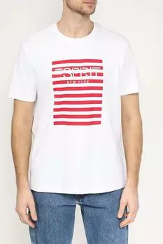 Футболка хлопковая с принтом Esprit Casual