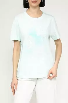 Футболка хлопковая с принтом Esprit Casual