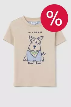 Футболка хлопковая с принтом Fagottino