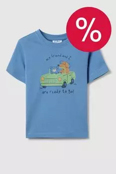 Футболка хлопковая с принтом Fagottino