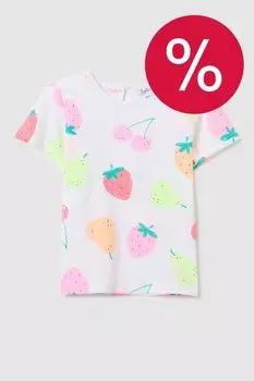 Футболка хлопковая с принтом Fagottino