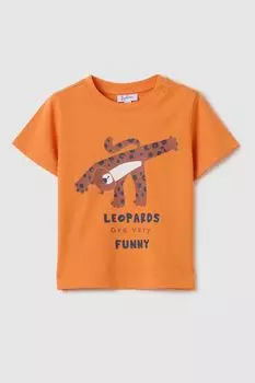 Футболка хлопковая с принтом Fagottino