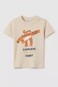 Футболка хлопковая с принтом Fagottino