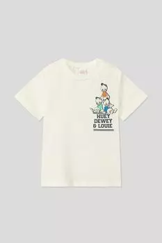 Футболка хлопковая с принтом Fagottino