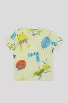 Футболка хлопковая с принтом Fagottino