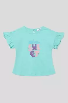 Футболка хлопковая с принтом Fagottino