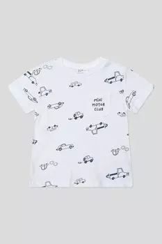 Футболка хлопковая с принтом Fagottino