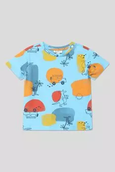 Футболка хлопковая с принтом Fagottino