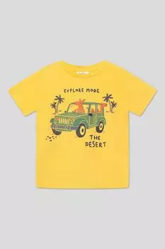 Футболка хлопковая с принтом Fagottino