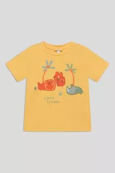 Футболка хлопковая с принтом Fagottino