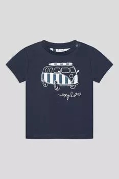 Футболка хлопковая с принтом Fagottino