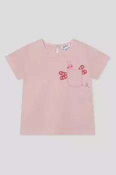 Футболка хлопковая с принтом Fagottino