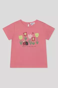 Футболка хлопковая с принтом Fagottino