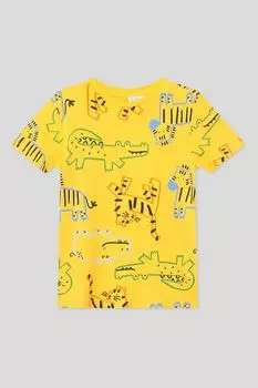 Футболка хлопковая с принтом Fagottino