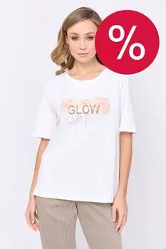 Футболка хлопковая с принтом Franco Vello