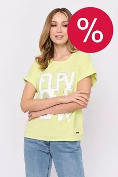 Футболка хлопковая с принтом Franco Vello