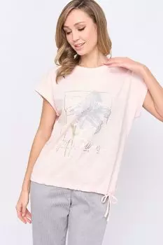 Футболка хлопковая с принтом Franco Vello