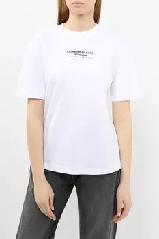 Футболка хлопковая с принтом GAS