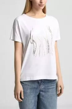 Футболка хлопковая с принтом Gerry Weber