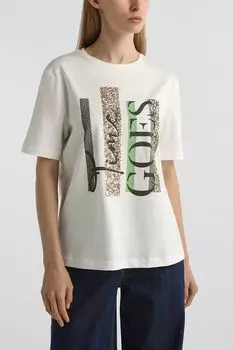 Футболка хлопковая с принтом Gerry Weber