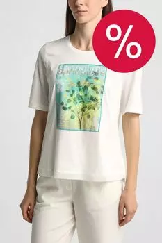 Футболка хлопковая с принтом Gerry Weber