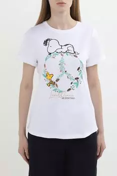 Футболка хлопковая с принтом Gerry Weber