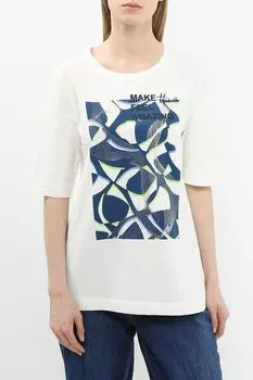 Футболка хлопковая с принтом Gerry Weber