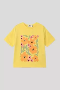 Футболка хлопковая с принтом GIOCO