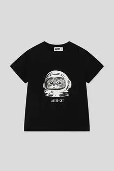 Футболка хлопковая с принтом GIOCO