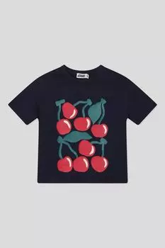 Футболка хлопковая с принтом GIOCO