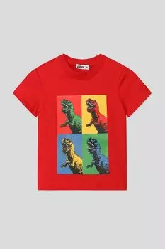 Футболка хлопковая с принтом GIOCO