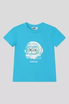 Футболка хлопковая с принтом GIOCO