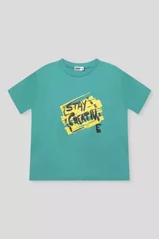 Футболка хлопковая с принтом GIOCO