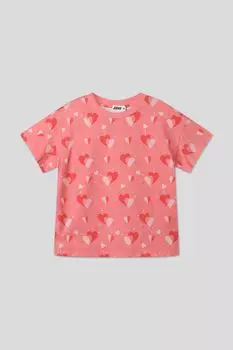 Футболка хлопковая с принтом GIOCO