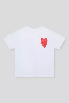 Футболка хлопковая с принтом GIOCO