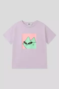 Футболка хлопковая с принтом GIOCO