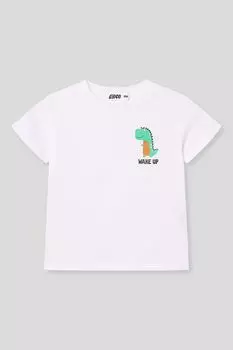 Футболка хлопковая с принтом GIOCO