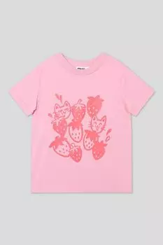 Футболка хлопковая с принтом GIOCO