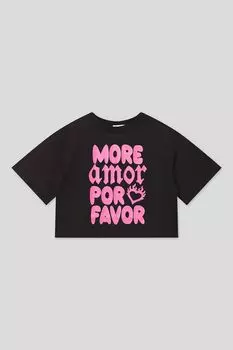 Футболка хлопковая с принтом GIOCO