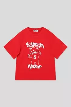 Футболка хлопковая с принтом GIOCO