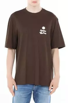 Футболка хлопковая с принтом GRAND & HILLS