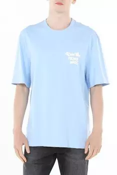 Футболка хлопковая с принтом GRAND & HILLS