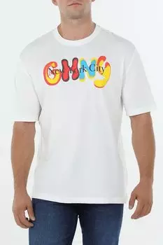 Футболка хлопковая с принтом GRAND & HILLS