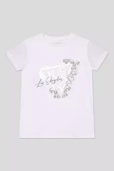 Футболка хлопковая с принтом Guess