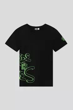 Футболка хлопковая с принтом IDO