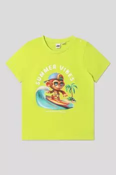 Футболка хлопковая с принтом IDO